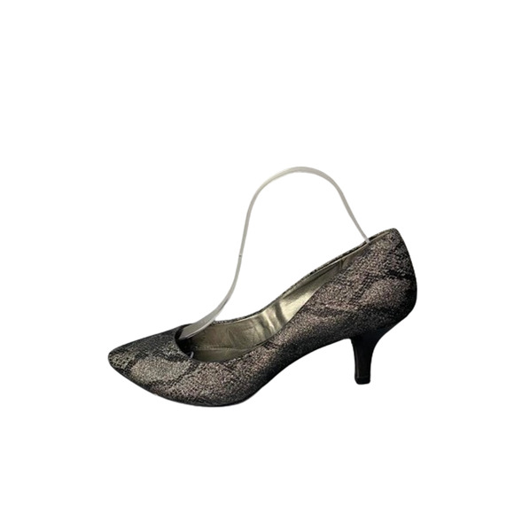 Bandolino Womens Snakeskin Textured Pointed Toe Heels Size 8M - Picture 4 of 8